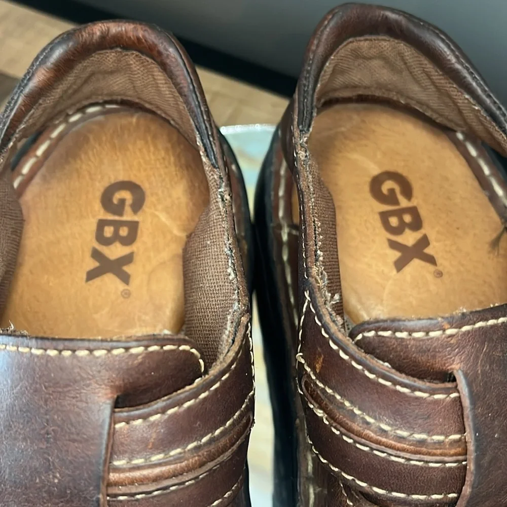 Men's Brown Leather Sandals (10)